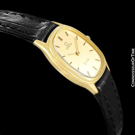 omega deville ladies quartz watch|omega de ville quartz vintage.